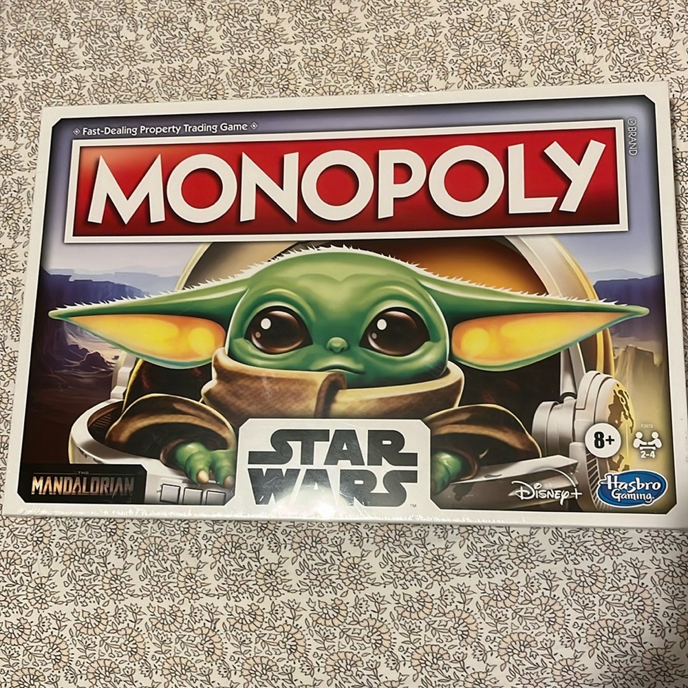 BRAND NEW UNOPENED STAR WARS MANDALORIAN MONOPOLY GAME